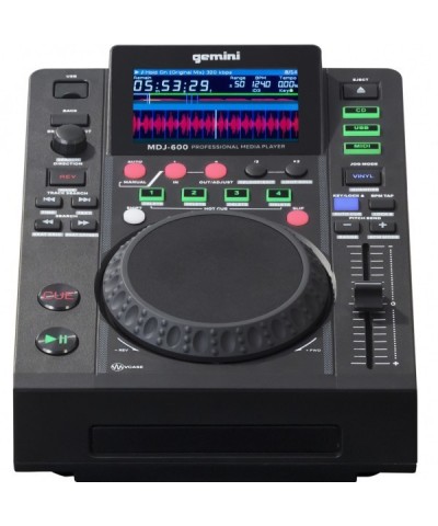 GEMINI MDJ 600 MIDI MEDIA PLAYER CDJ NUOVO GARANZIA UFFICIALE