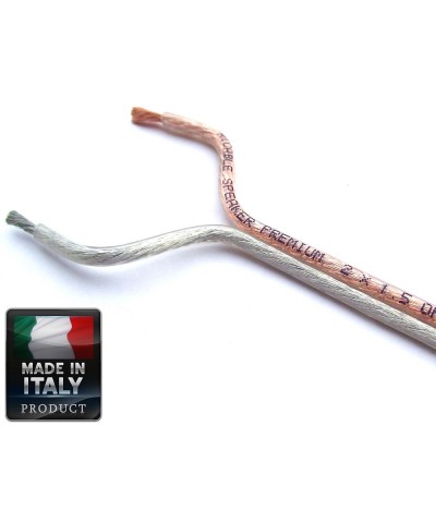 RICABLE CUSTOM SPK PREMIUM SPEAKER 1.5MM CAVO DI POTENZA AL METRO GARANZIA UFFICIALE