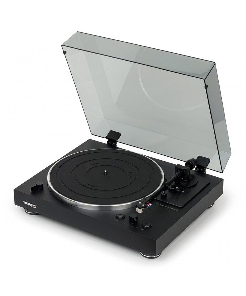 THORENS TD 101 A BLACK MATT GIRADISCHI AUTOMATICO GARANZIA UFFICIALE