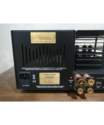 SYNTHESIS SOPRANO LE SILVER DEMO AMPLIFICATORE VALVOLARE NUOVO GARANZIA UFFICIALE