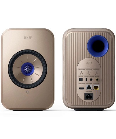KEF LSX 2 COPPIA DIFFUSORI BLUETOOTH WIFI DA LIBRERIA GARANZIA UFFICIALE