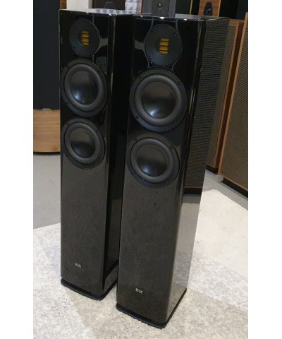 ELAC SOLANO FS 287 BLACK GLOSS COPPIA DIFFUSORI DA PAVIMENTO GARANZIA UFFICIALE