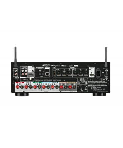 DENON AVR X1800H DAB BLACK SINTOAMPLIFICATORE AV 7.2 BLUETOOTH NUOVO GARANZIA UFFICIALE