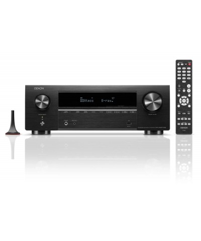 DENON AVR X1800H DAB BLACK SINTOAMPLIFICATORE AV 7.2 BLUETOOTH NUOVO GARANZIA UFFICIALE