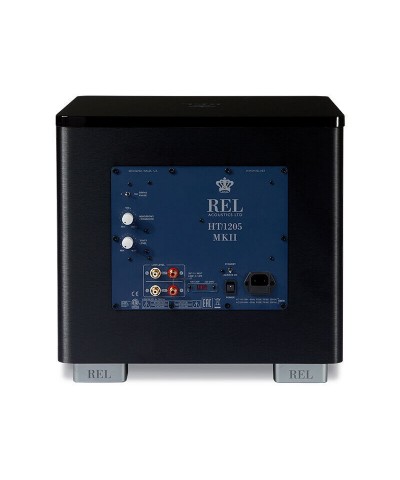REL ACOUSTICS HT 1205 MKII SUB AMPLIFICATO BLACK GARANZIA UFFICIALE