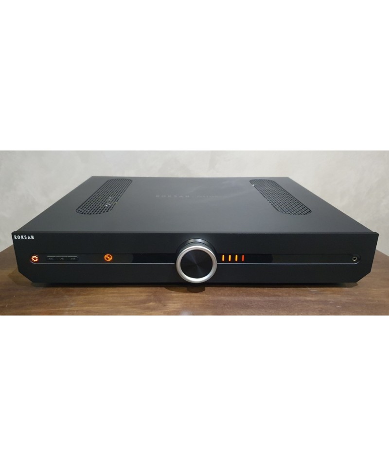 ROKSAN ATTESSA STREAMING AMPLIFIER BLACK DEMO AMPLIFICATORE INTEGRATO CON STREAMER DI RETE GARANZIA UFFICIALE