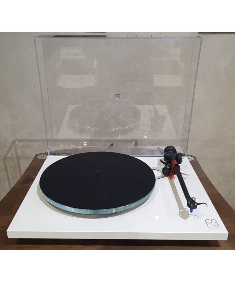 REGA PLANAR 3 WHITE CON REGA ELYS 2 DEMO GIRADISCHI GARANZIA UFFICIALE