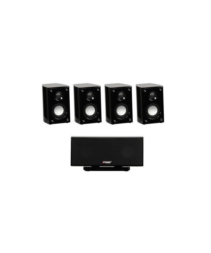 ADVANCE ACOUSTIC EZY 500 KIT AV 5.0 4 SATELLITI 1 CENTRALE NUOVO!! OFFERTA!