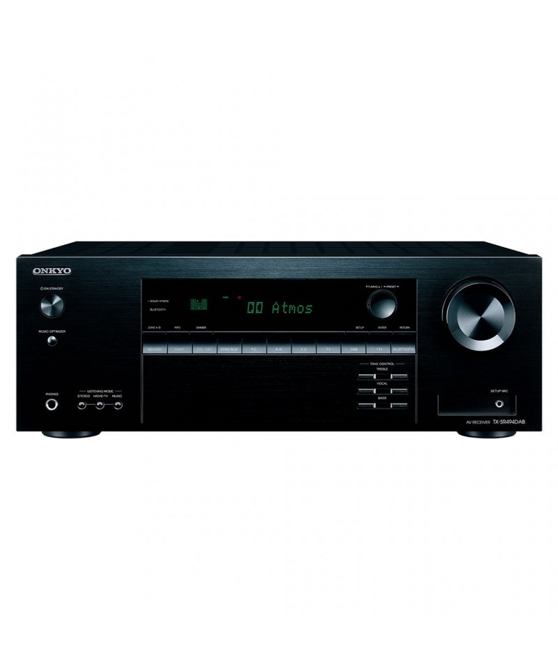 ONKYO TX-SR494DAB SINTOAMPLIFICATORE AV 7.2 4K GARANZIA UFFICIALE