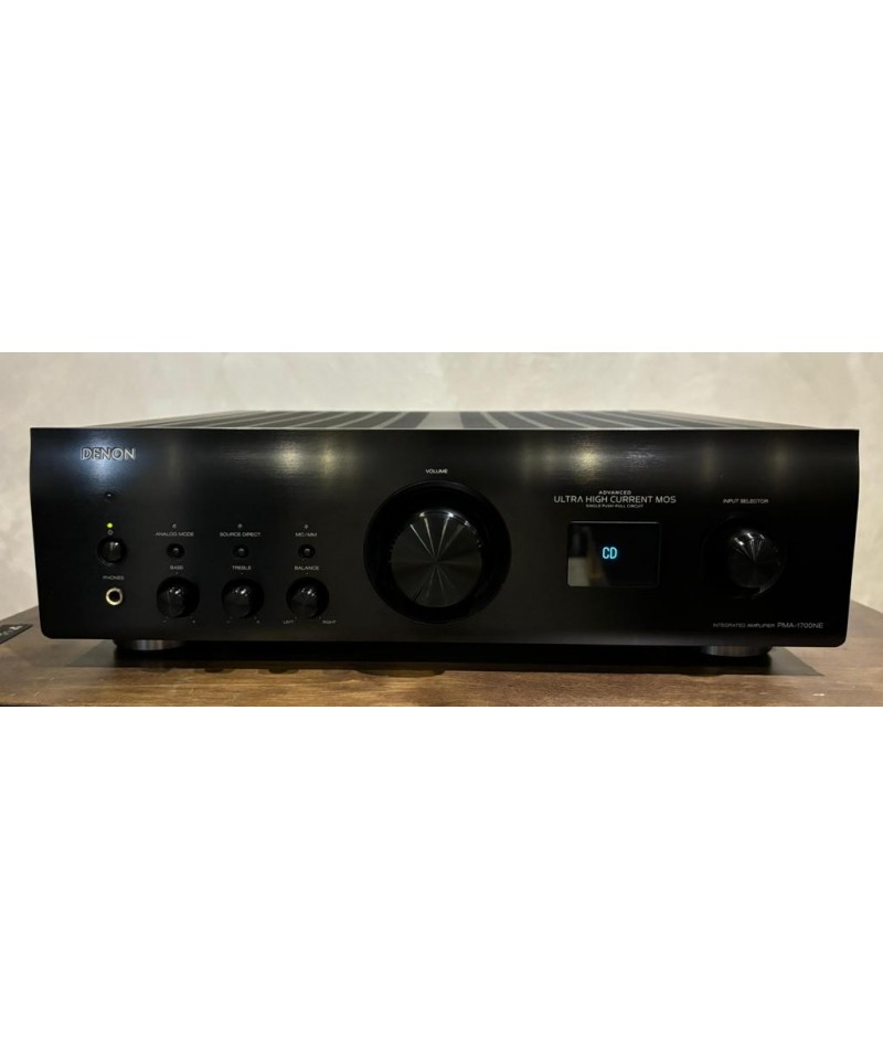 DENON PMA 1700NE BLACK DEMO AMPLIFICATORE INTEGRATO GARANZIA UFFICIALE ITALIA