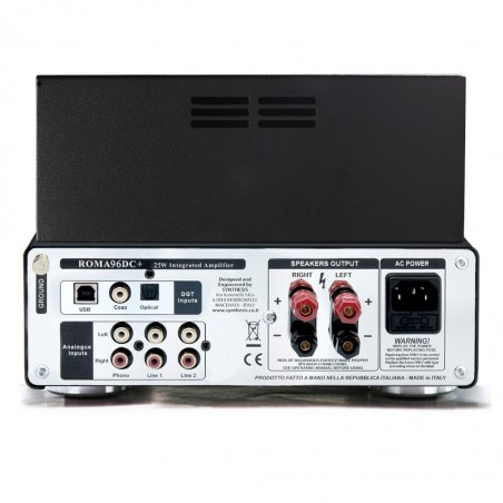 SYNTHESIS ROMA 96DC+ AMPLIFICATORE A VALVOLE CON DAC NUOVO GARANZIA UFF