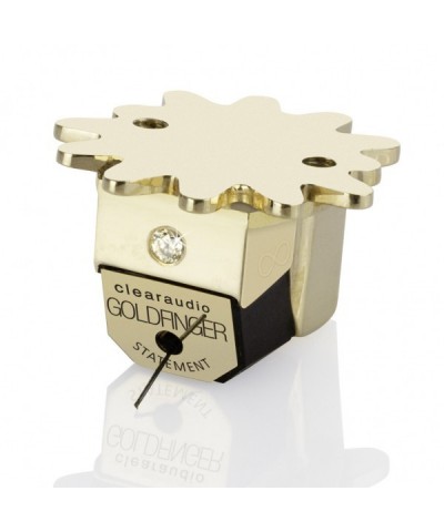CLEARAUDIO GOLDFINGER STATEMENT MC025 FONORIVELATORE A BOBINA MOBILE GARANZIA UFFICIALE