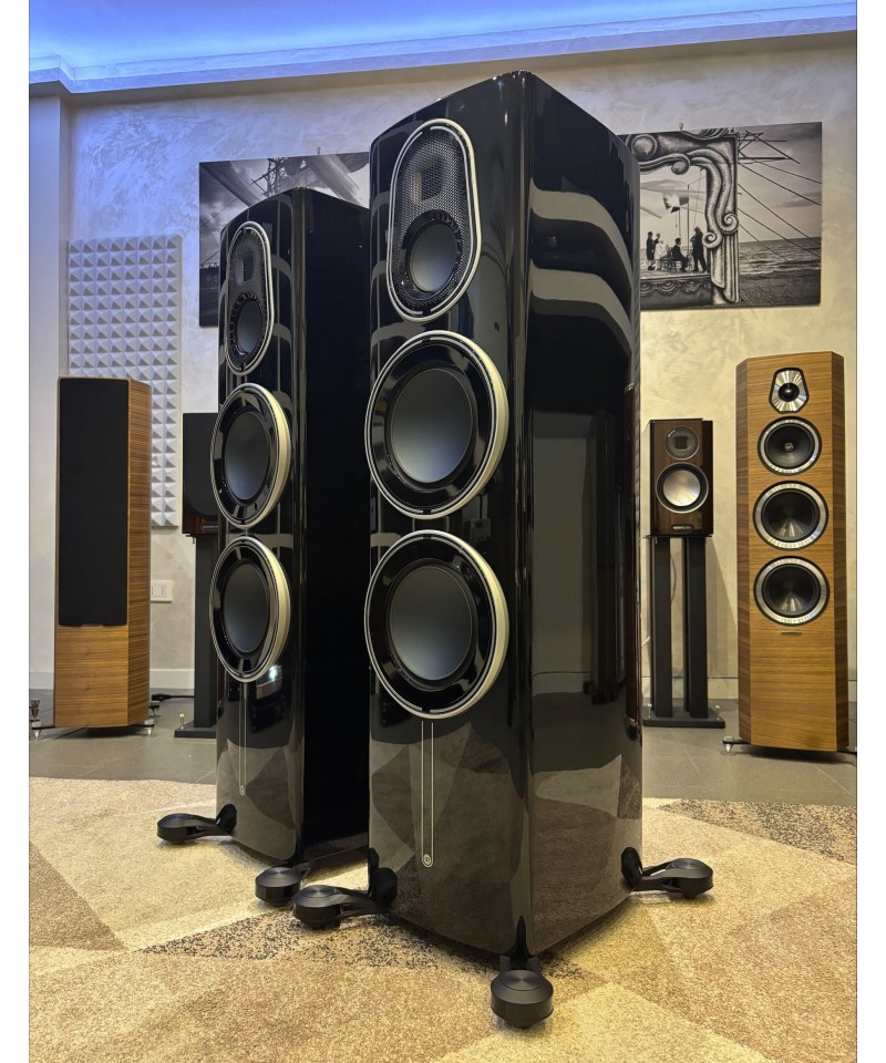 MONITOR AUDIO PLATINUM 300 3G BLACK COPPIA DIFFUSORI DA PAVIMENTO USATI