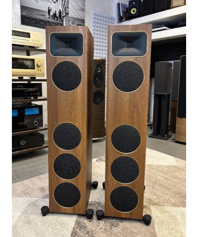 MARTIN LOGAN FOUNDATION F1 WALNUT COPPIA DIFFUSORI DA PAVIMENTO USATI