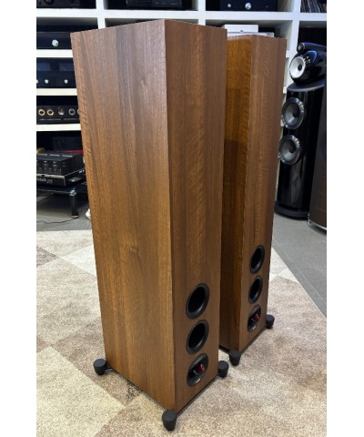 MARTIN LOGAN FOUNDATION F1 WALNUT COPPIA DIFFUSORI DA PAVIMENTO USATI