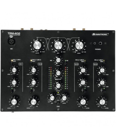 OMNITRONIC TRM 402 MIXER 4 CANALI NUOVO GARANZIA UFFICIALE