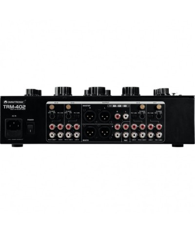 OMNITRONIC TRM 402 MIXER 4 CANALI NUOVO GARANZIA UFFICIALE