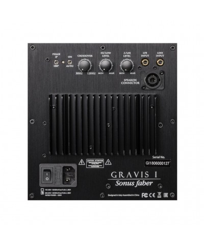 SONUS FABER GRAVIS I MATTE SUBWOOFER ATTIVO GARANZIA UFFICIALE