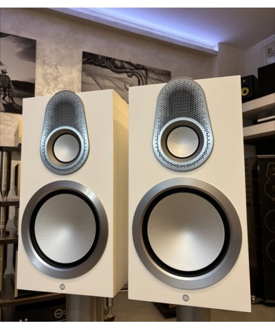 MONITOR AUDIO GOLD 100 6G WHITE SATIN COPPIA DIFFUSORI DA LIBRERIA GARANZIA UFFICIALE