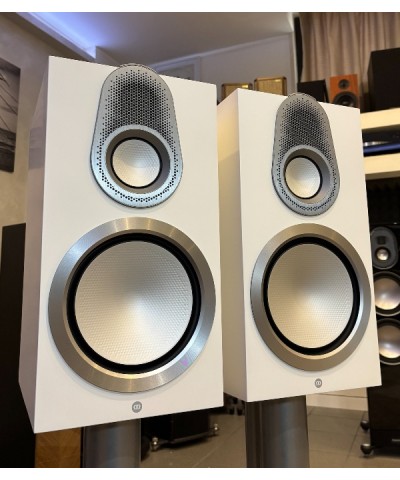 MONITOR AUDIO GOLD 100 6G WHITE SATIN COPPIA DIFFUSORI DA LIBRERIA GARANZIA UFFICIALE