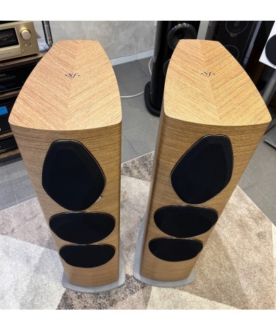 SONUS FABER SONETTO VIII G2 DEMO WALNUT COPPIA DIFFUSORI DA PAVIEMNTO GARANZIA UFFICIALE
