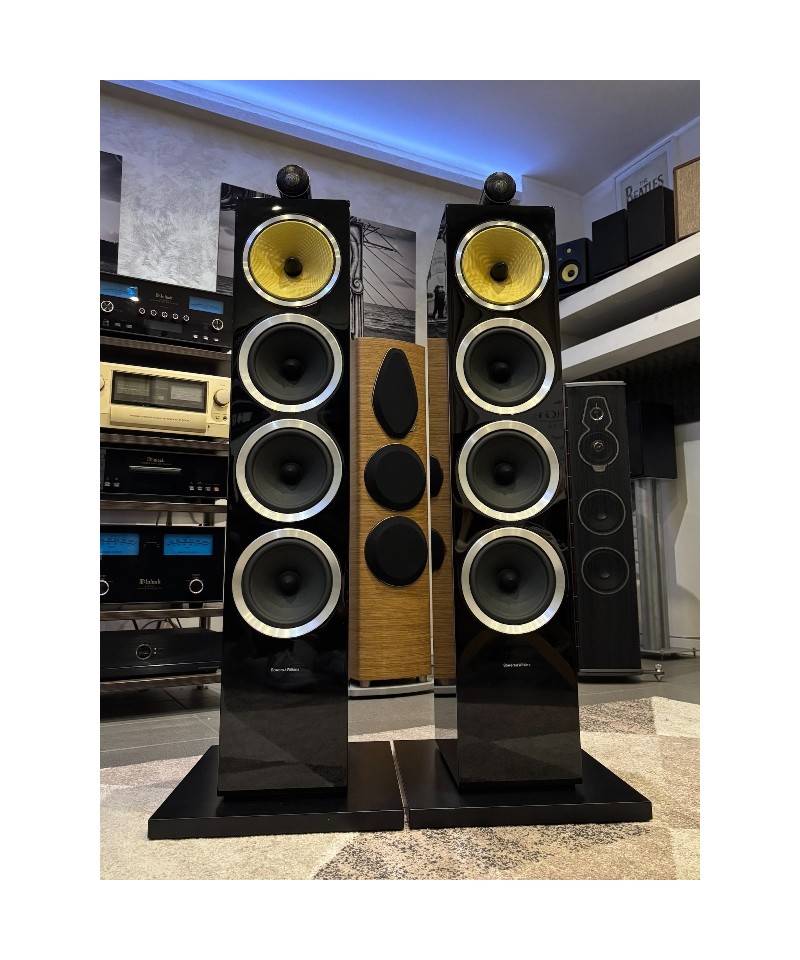 BOWERS & WILKINS CM10 S2 BLACK USATE COPPIA DIFFUSORI DA PAVIMENTO