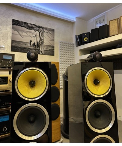BOWERS & WILKINS CM10 S2 BLACK USATE COPPIA DIFFUSORI DA PAVIMENTO