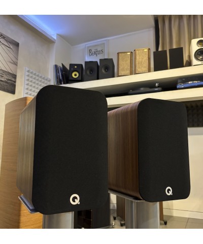 Q ACOUSTICS 5020 ROSEWOOD DEMO COPPIA DIFFUSORI DA LIBRERIA GARANZIA UFFICIALE