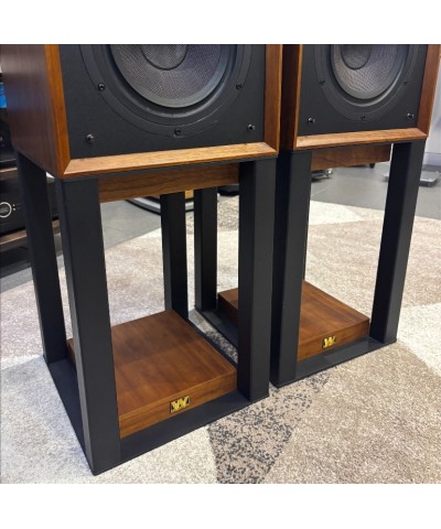 WHARFEDALE LINTON HERITAGE COPPIA DIFFUSORI DA LIBRERIA+ STAND DEDICATIUSATI