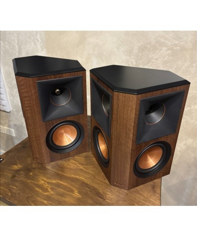 KLIPSCH RP 502S II WALNUT DEMO COPPIA DIFFUSORI SURROUND GARANZIA UFFICIALE