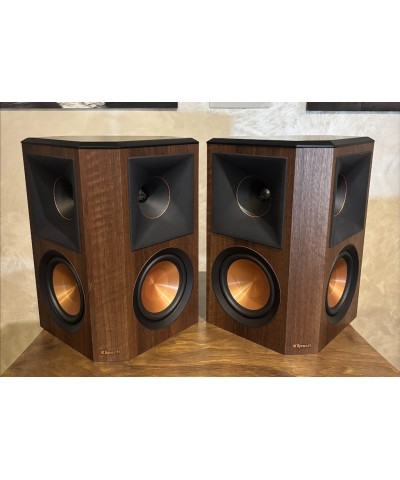 KLIPSCH RP 502S II WALNUT DEMO COPPIA DIFFUSORI SURROUND GARANZIA UFFICIALE