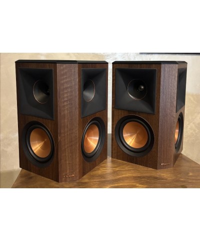 KLIPSCH RP 502S II WALNUT DEMO COPPIA DIFFUSORI SURROUND GARANZIA UFFICIALE