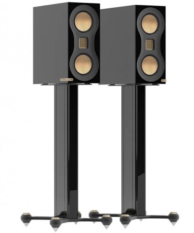 MONITOR AUDIO STUDIO 89 BLACK + STAND COPPIA DIFFUSORI BOOKSHELF NUOVI