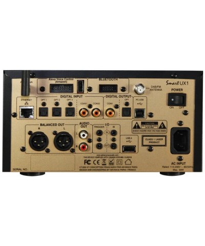 ADVANCE PARIS SMART UX1 STREAMER DI RETE LETTORE CD DAC NUOVO GARANZIA UFFICIALE