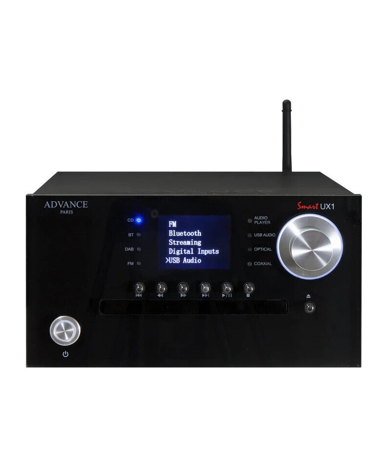 ADVANCE PARIS SMART UX1 STREAMER DI RETE LETTORE CD DAC NUOVO GARANZIA UFFICIALE