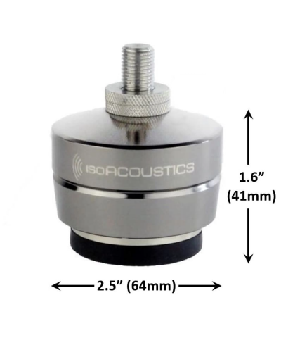 ISOACOUSTICS GAIA I SET 4PZ SUPPORTI PER DIFFUSORI GARANZIA UFFICIALE