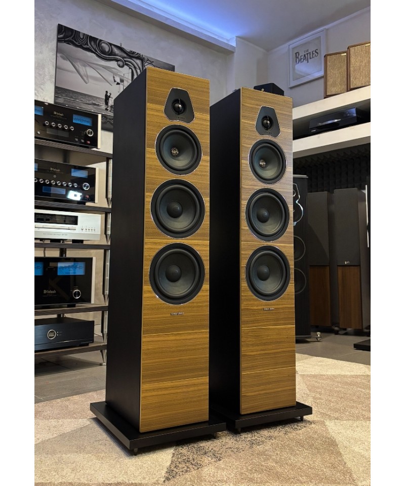 SONUS FABER LUMINA V WALNUT DEMO COPPIA DIFFUSORI DA PAVIMENTO GARANZIA UFFICIALE