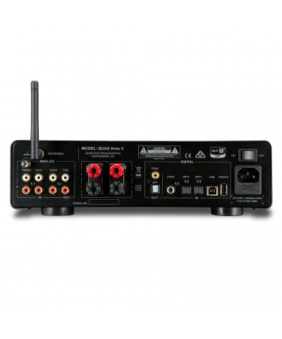 QUAD VENA II LANCASTER GREY AMPLIFICATORE INTEGRATO IN CLASSE AB GARANZIA UFFICIALE