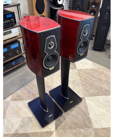 SONUS FABER GUARNERI 5G HOMAGE RED DEMO + STAND COPPIA DIFFUSORI DA STAND GARANZIA UFFICIALE