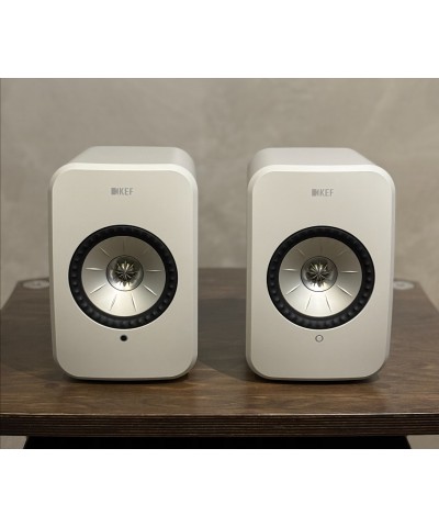 KEF LSX 2 LT WHITE DEMO COPPIA DIFFUSORI WIRELESS GARANZIA UFFICIALE