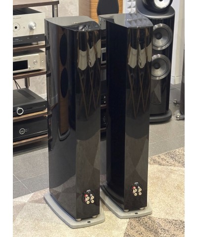 SONUS FABER SONETTO V G2 BLACK DEMO COPPIA DIFFUSORI DA PAVIMENTO GARANZIA UFFICIALE