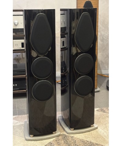 SONUS FABER SONETTO V G2 BLACK DEMO COPPIA DIFFUSORI DA PAVIMENTO GARANZIA UFFICIALE