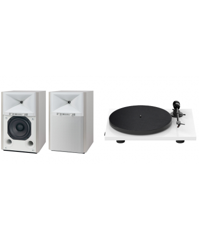 JBL 4305P COPPIA DIFFUSORI ATTIVI + GIRADISCHI PRO JECT E1 PHONO GIRADISCHI GARANZIA UFFICIALE