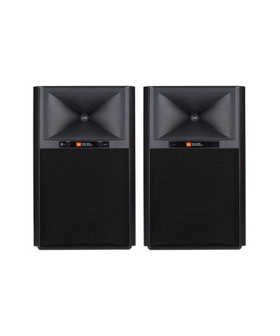 JBL 4305P COPPIA DIFFUSORI ATTIVI + WIIM ULTRA SPACE GREY STREAMER DI RETE GARANZIA UFFICIALE