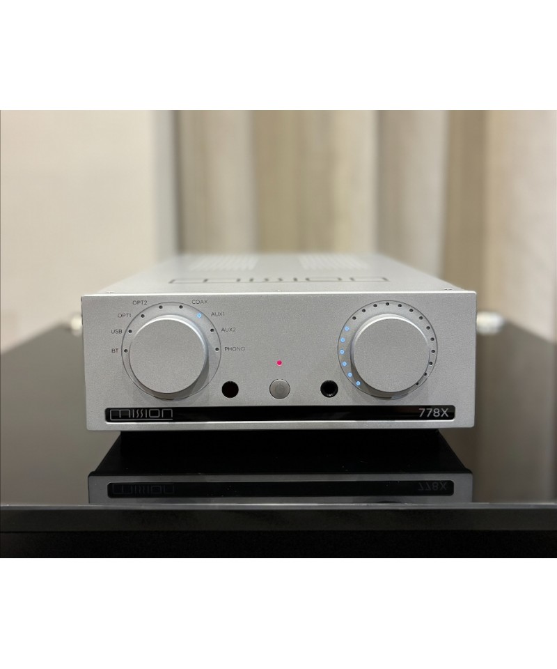 MISSION 778X SILVER DEMO CON DAC ESS SABRE32 DAC PRE OUT PHONO GARANZIA UFFICIALE