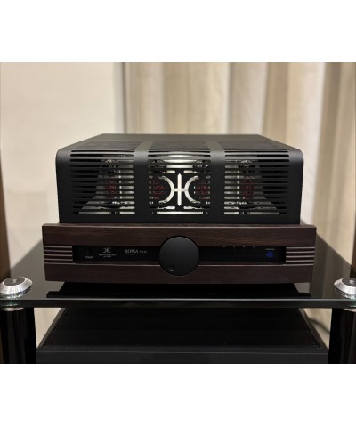 SYNTHESIS ROMA 753AC WENGE DEMO AMPLIFICATORE INTEGRATO A VALVOLE GARANZIA UFFICIALE