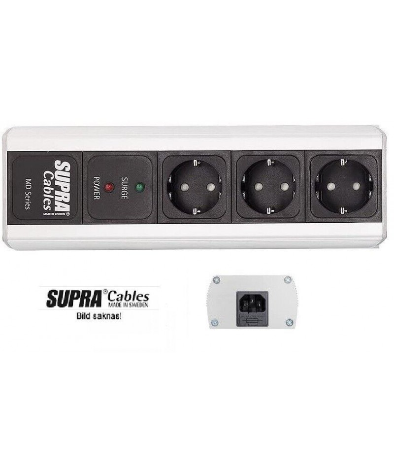 SUPRA CABLES LORAD MD03 EU MK3 MULTIPRESA PROTEZIONE SP INTERRUTTORE SWITCH GARANZIA UFFICIALE