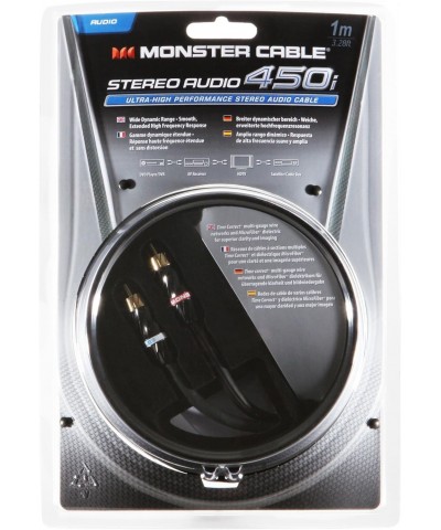 MONSTER CABLE 450I ULTRA 1MT CAVO DI SEGNALE RCA NUOVO GARANZIA UFFICIALE
