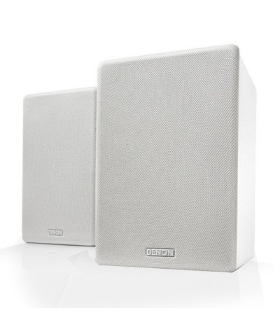 DENON SC N10 WHITE IMBALLO APERTO COPPIA DIFFUSORI DA LIBRERIA GARANZIA UFFICIALE
