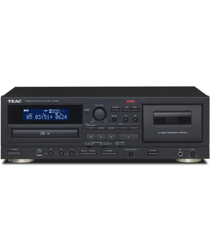 TEAC AD 850 REGISTRATORE A CASSETTE E CD PLAYER NUOVO GARANZIA UFFICIALE